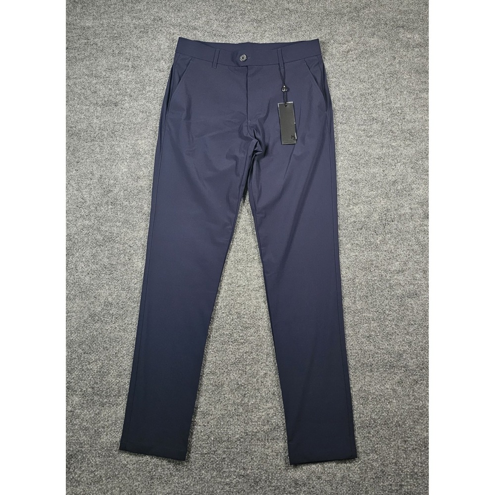 Greyson Men's Montauk Trouser Size 30 x 32 Maltese Blue Golf Stretch Performance